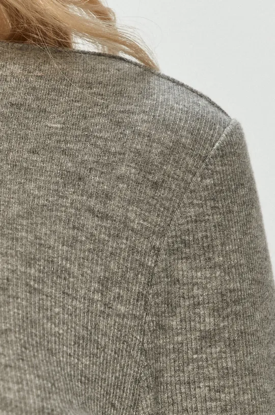 sivá Answear Lab - Tričko s dlhým rukávom