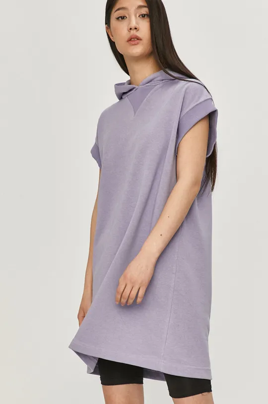 fioletowy Answear Lab bluza bawełniana