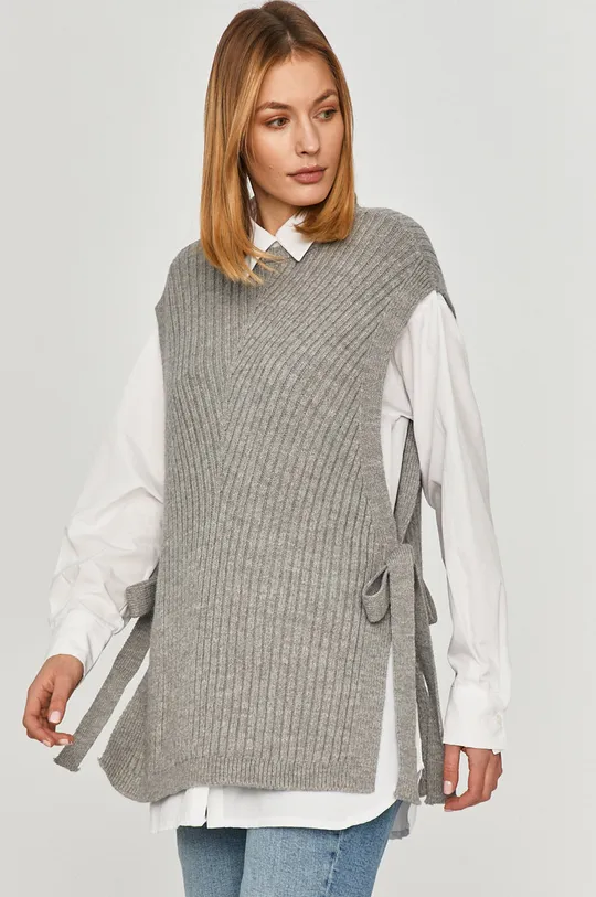 серый Answear Lab - Рубашка со свитером