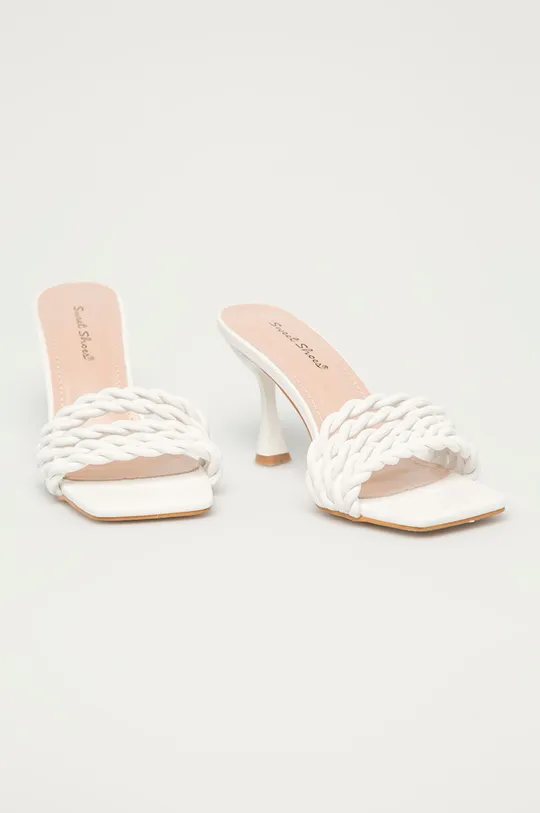 Answear Lab - Šľapky Sweet Shoes biela