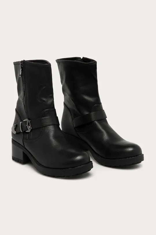 Answear Lab - Členkové topánky La Bottine čierna