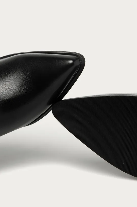 čierna Answear Lab - Kovbojské topánky Poti Pati