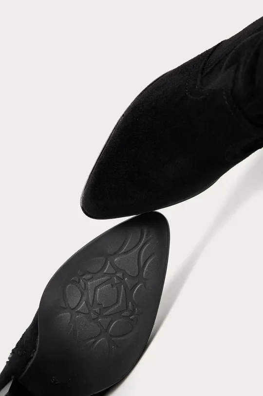 čierna Answear Lab - Kovbojské topánky Weide