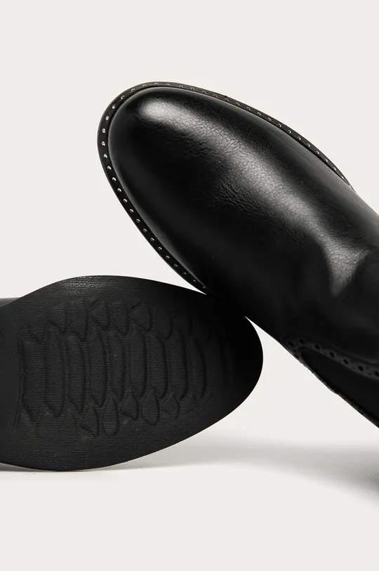 čierna Answear Lab - Topánky Chelsea Weide