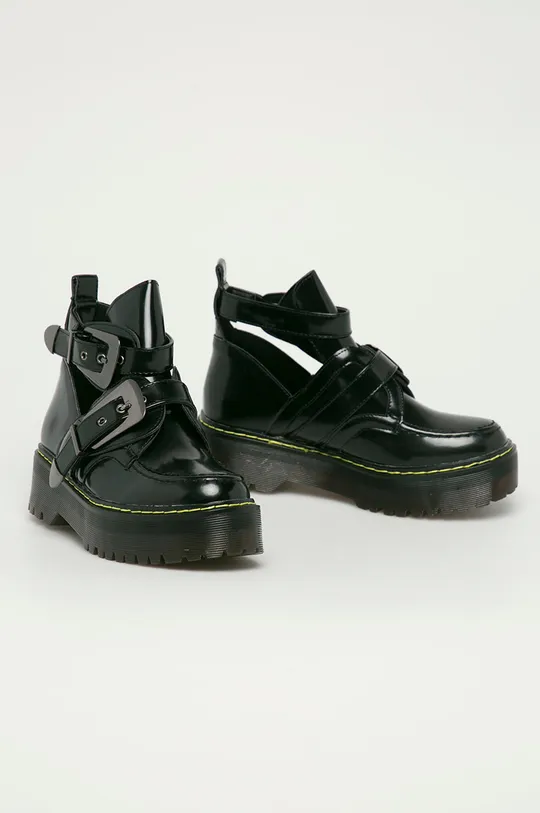 Answear Lab - Členkové topánky Moda Plus čierna