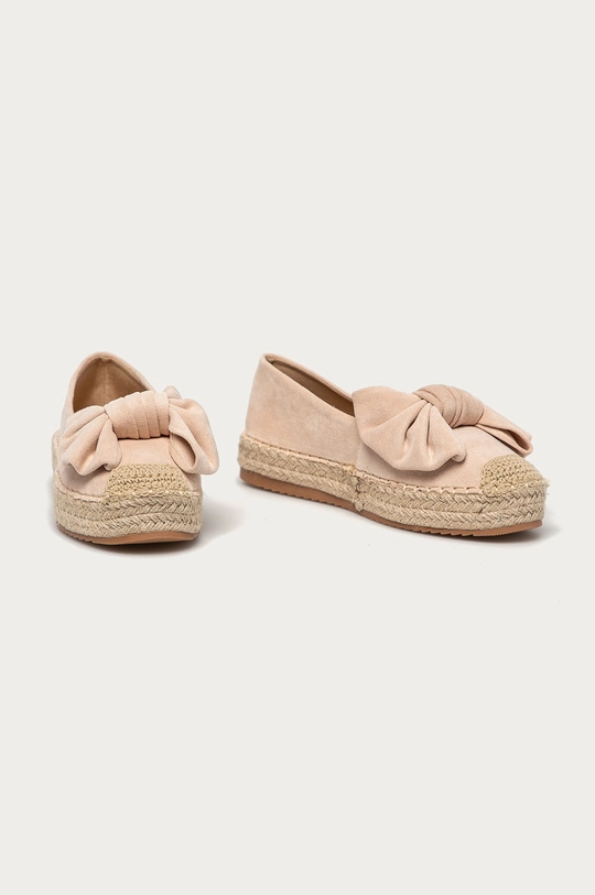 Answear Lab espadryle różowy