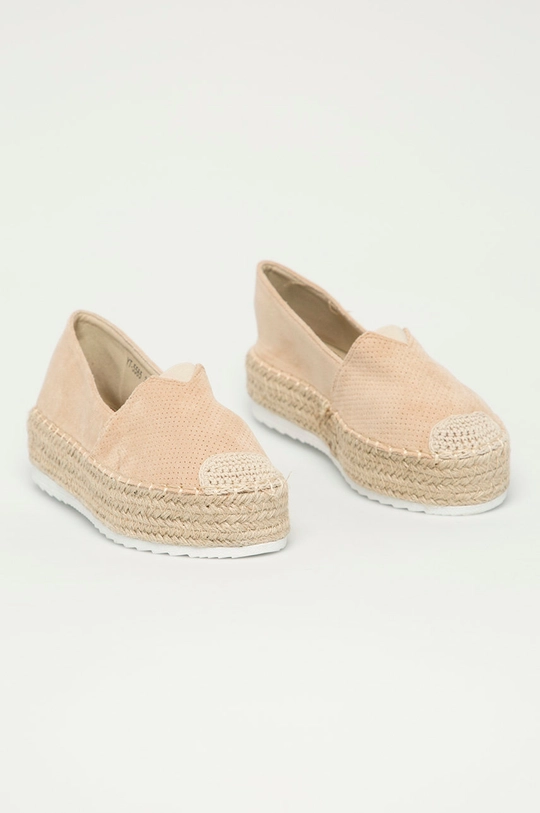 Answear Lab espadryle beżowy