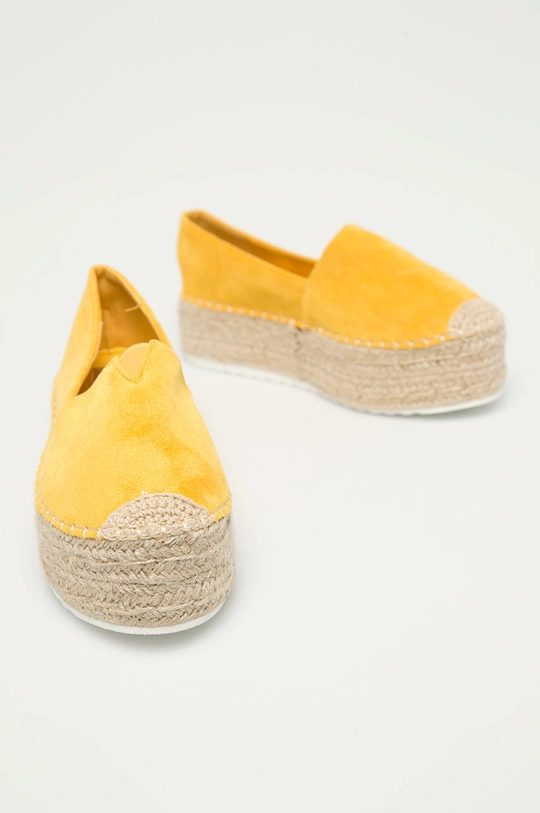 Answear Lab espadryle żółty