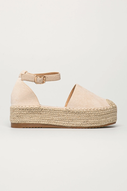 beżowy Answear Lab espadryle Damski