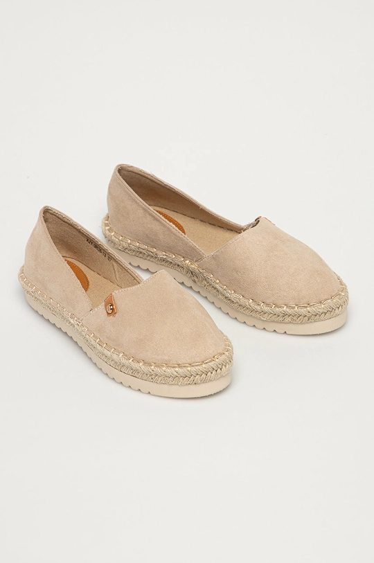 Answear Lab espadryle beżowy