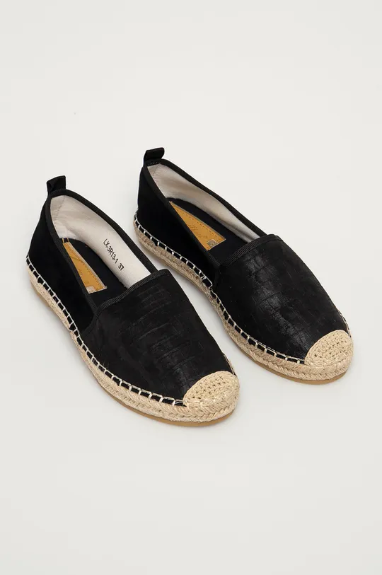 Answear Lab espadryle czarny