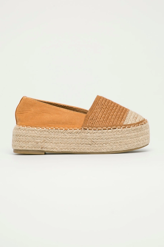 brązowy Answear Lab espadryle Damski