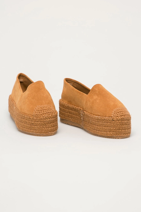 Answear Lab espadryle brązowy