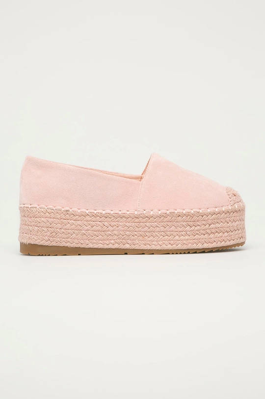 różowy Answear Lab espadryle Damski