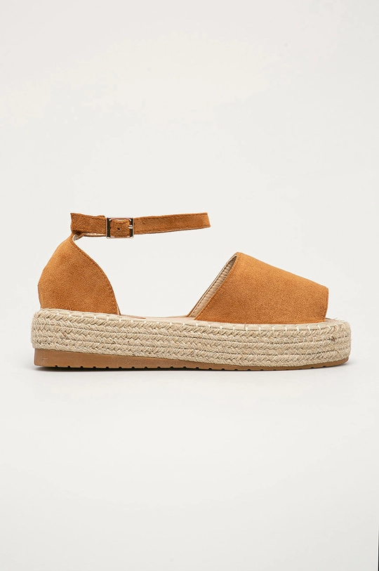 hnedá Answear Lab - Espadrilky GoGoShoes Dámsky