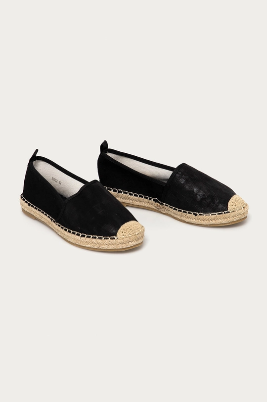 Answear Lab Espadryle czarny