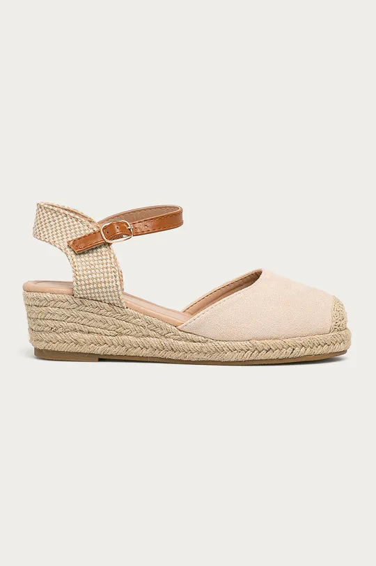 bézs Answear Lab - Espadrilles Női