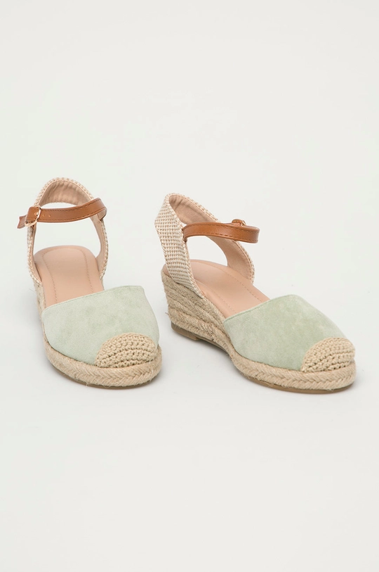 Answear Lab - Espadrilky tyrkysová