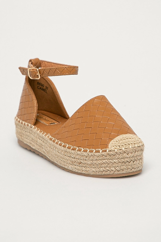 Answear Lab espadryle brązowy