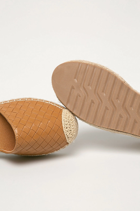 hnedá Answear Lab - Espadrilky Ideal Shoes