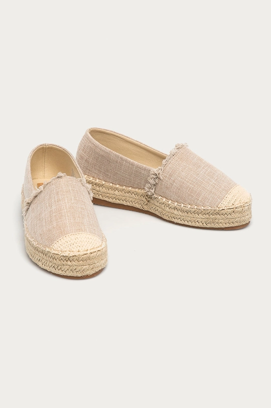 Answear Lab Espadryle beżowy