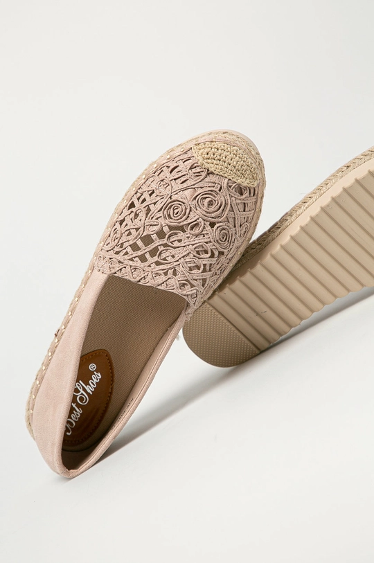 beżowy Answear Lab espadryle