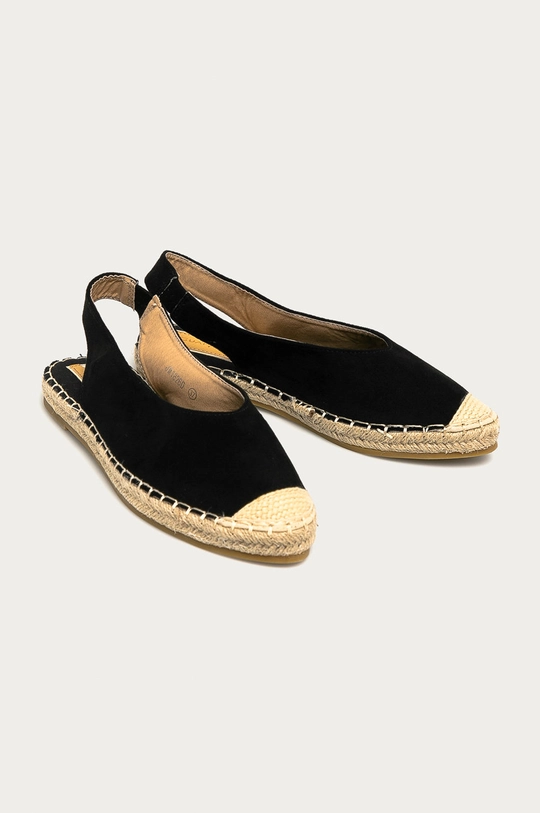 Answear Lab Espadryle czarny