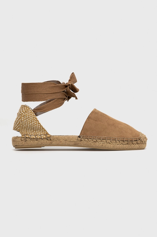 hnedá Espadrilky Answear Lab Dámsky