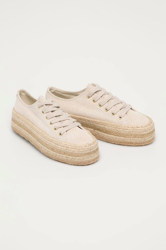 Answear Lab - Espadrilky Estragon béžová