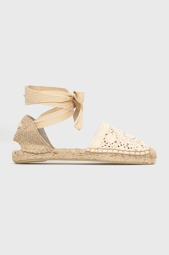 beżowy Answear Lab Espadryle Damski