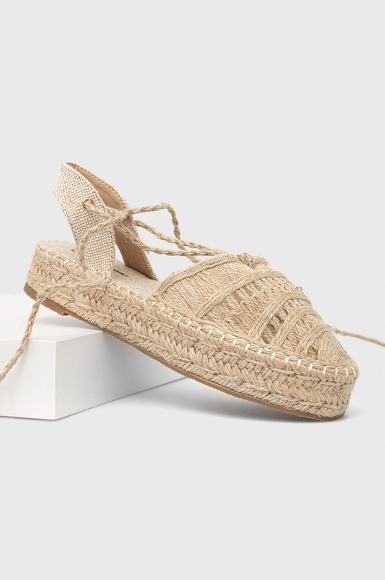 Answear Lab espadryle beżowy