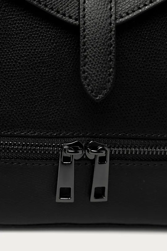 Answear Lab - Кожаный рюкзак чёрный