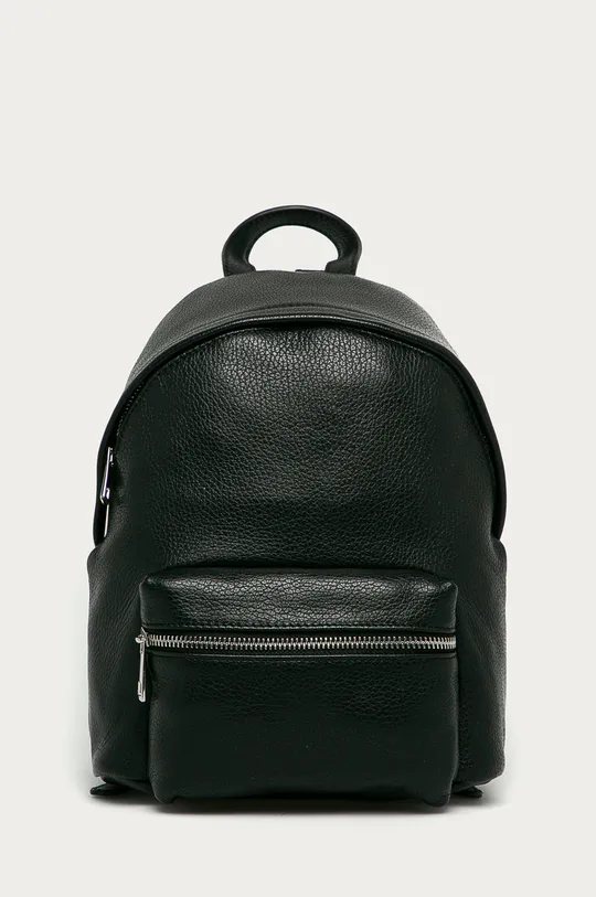 čierna Answear Lab - Kožený ruksak Dámsky
