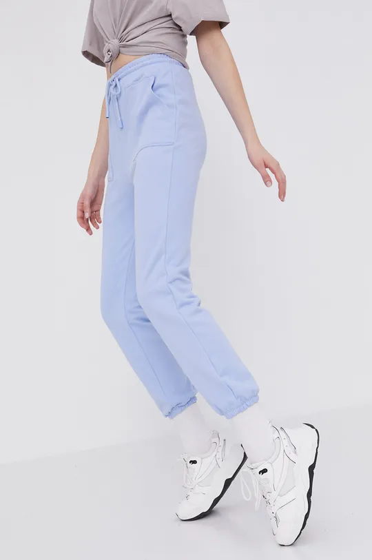 niebieski Answear Lab Spodnie Damski