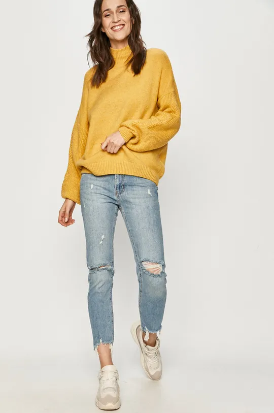 Answear Lab - Sweter żółty