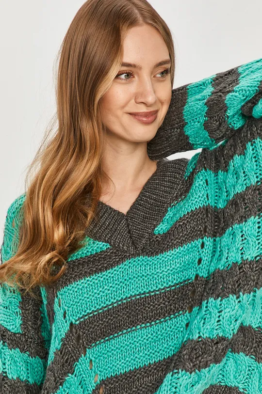 zielony Answear Lab - Sweter