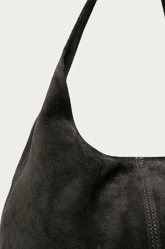 сірий Answear Lab - Замшева сумочка