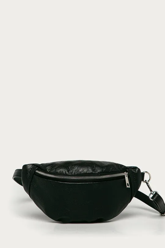 чорний Answear Lab - Шкіряна сумка на пояс Жіночий