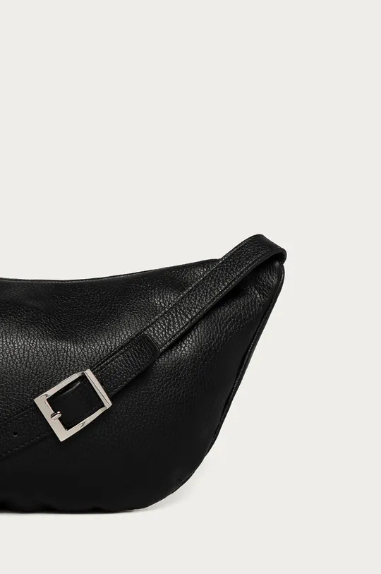 чорний Answear Lab - Шкіряна сумка на пояс