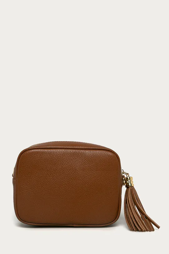 коричневий Answear Lab - Шкіряна сумочка