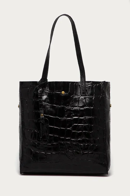 чёрный Answear Lab - Кожаная сумочка Женский