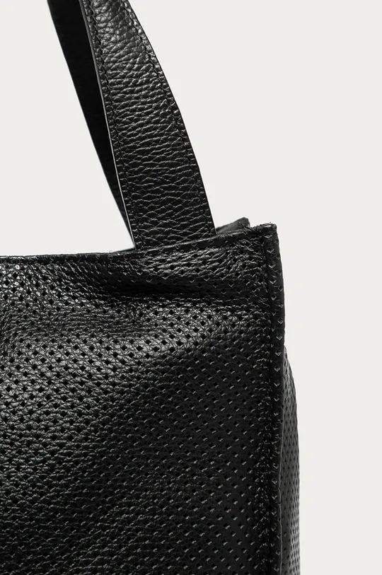 чорний Answear Lab - Шкіряна сумочка