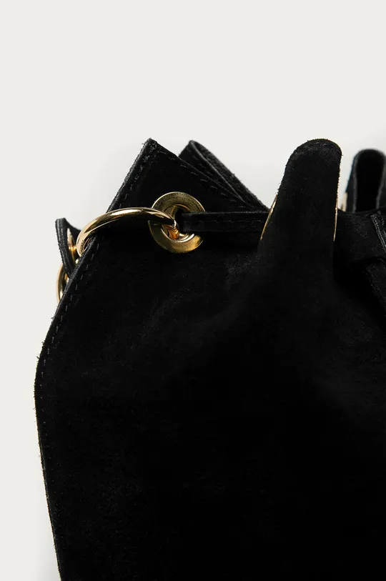 Semišová kabelka Answear Lab čierna
