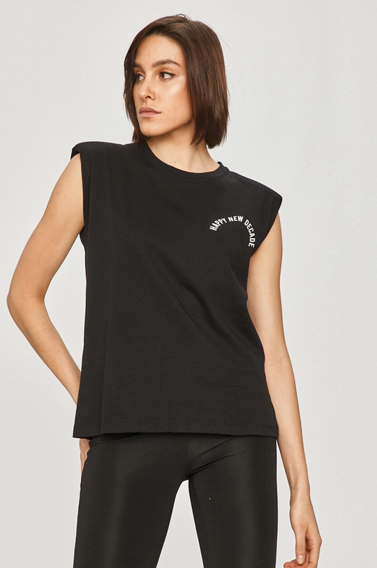 czarny Answear Lab - T-shirt