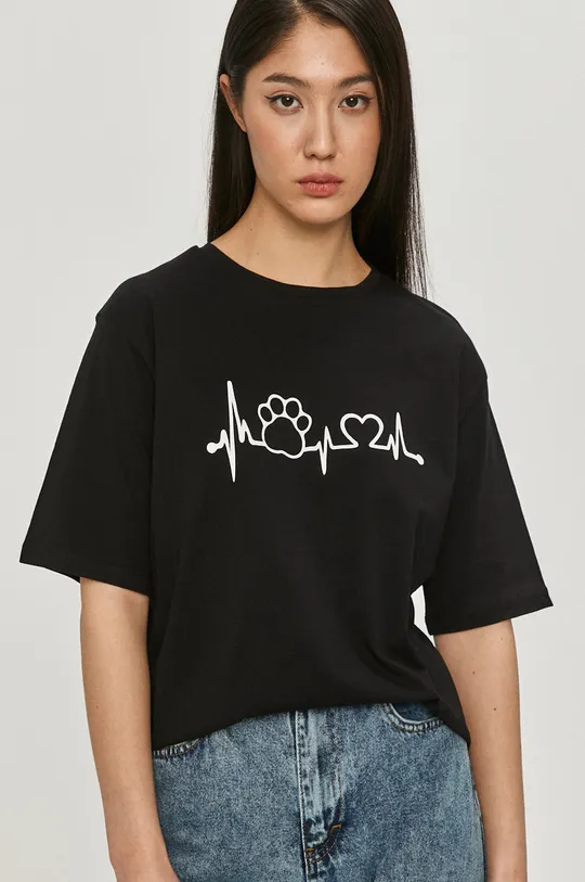 czarny Answear Lab T-shirt