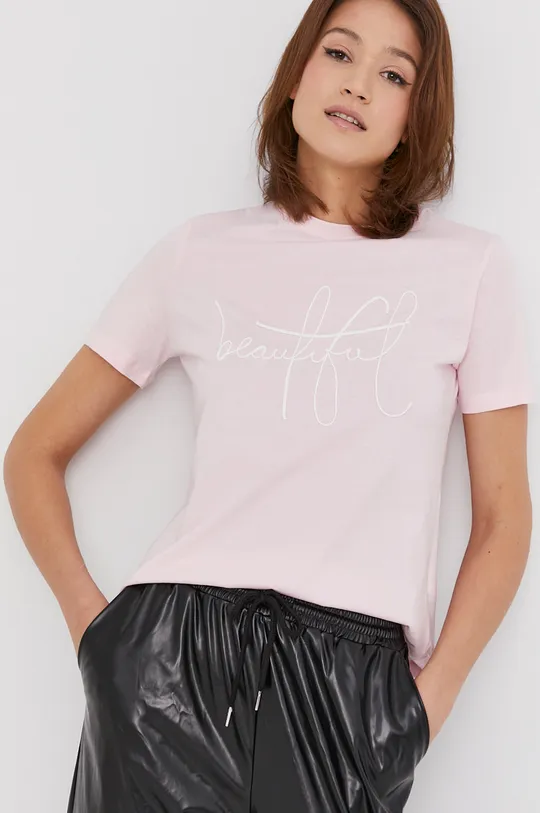 rózsaszín Answear Lab t-shirt Női