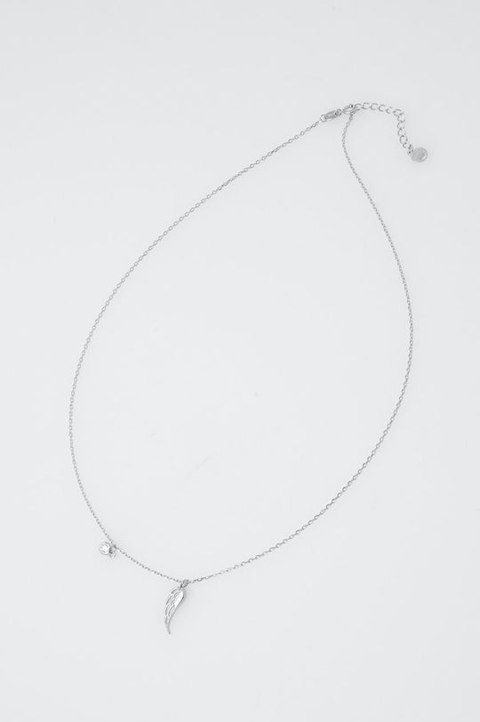 Answear Lab - Stříbrný náhrdelník a náramek stříbrná