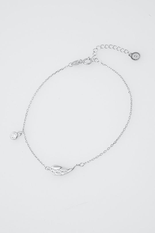 Answear Lab - Stříbrný náhrdelník a náramek  7% Měď, 93% Stříbro