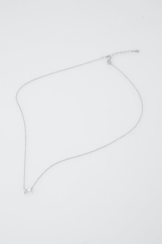 Answear Lab - Strieborný náhrdelník a náušnice strieborná