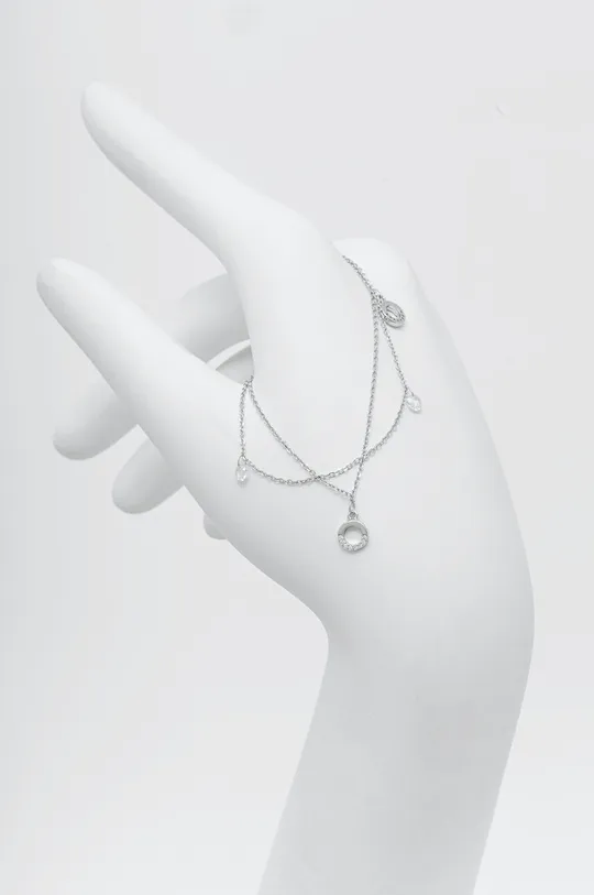 Strieborný náhrdelník a náramok Answear Lab  7% Meď, 93% Striebro